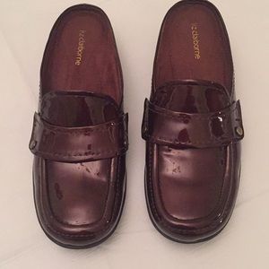 Never worn bronze color mule